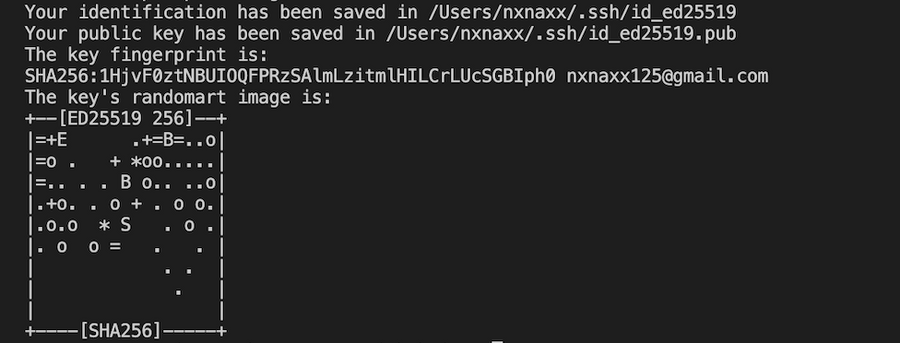 generate ssh key